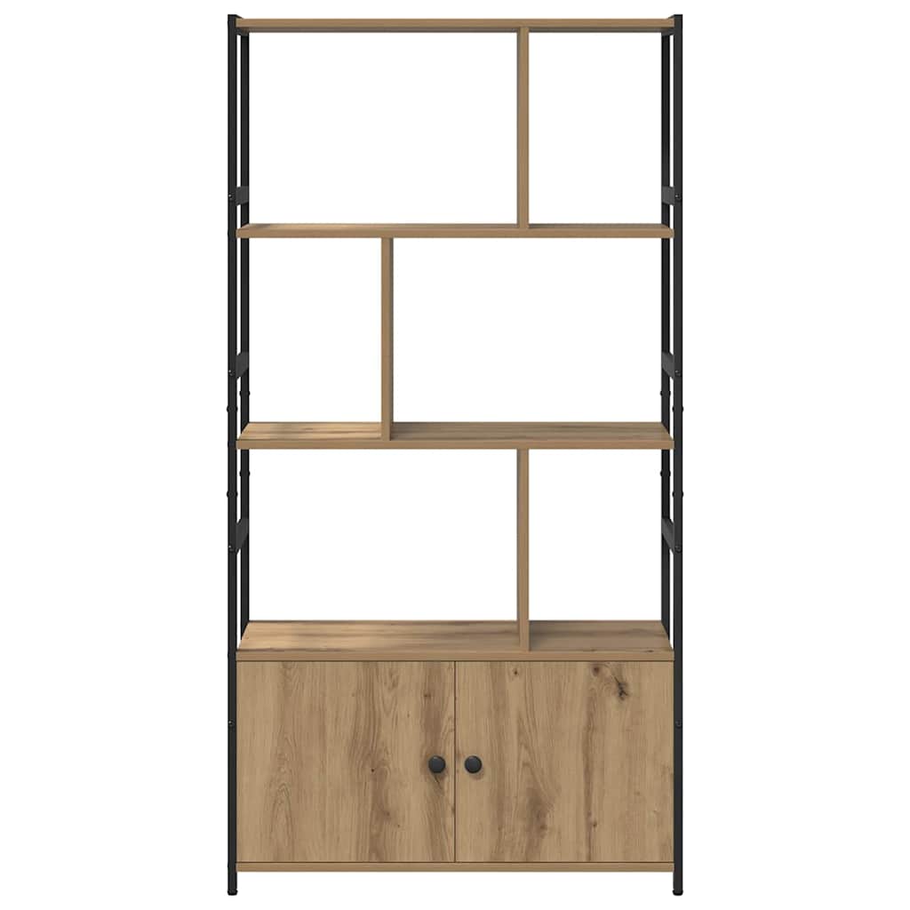 Bücherregal Artisan-Eiche 80 x 30 x 155,5 cm Holzwerkstoff