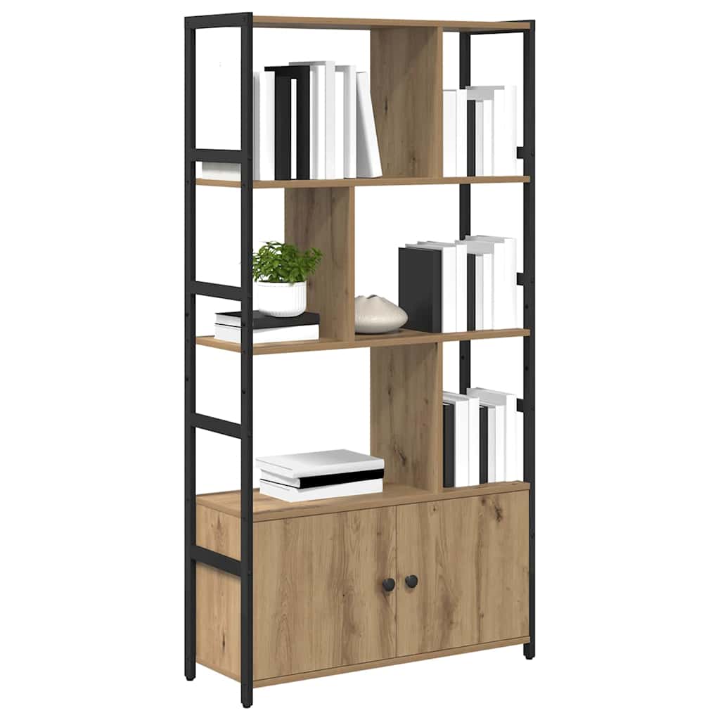 Bücherregal Artisan-Eiche 80 x 30 x 155,5 cm Holzwerkstoff