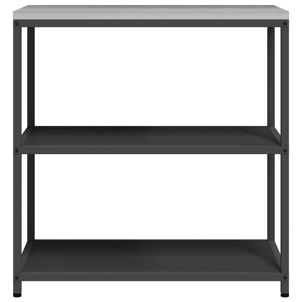 Küchenaufbewahrung HATTEM Schwarz 90 x 50 x 92 cm Stahl