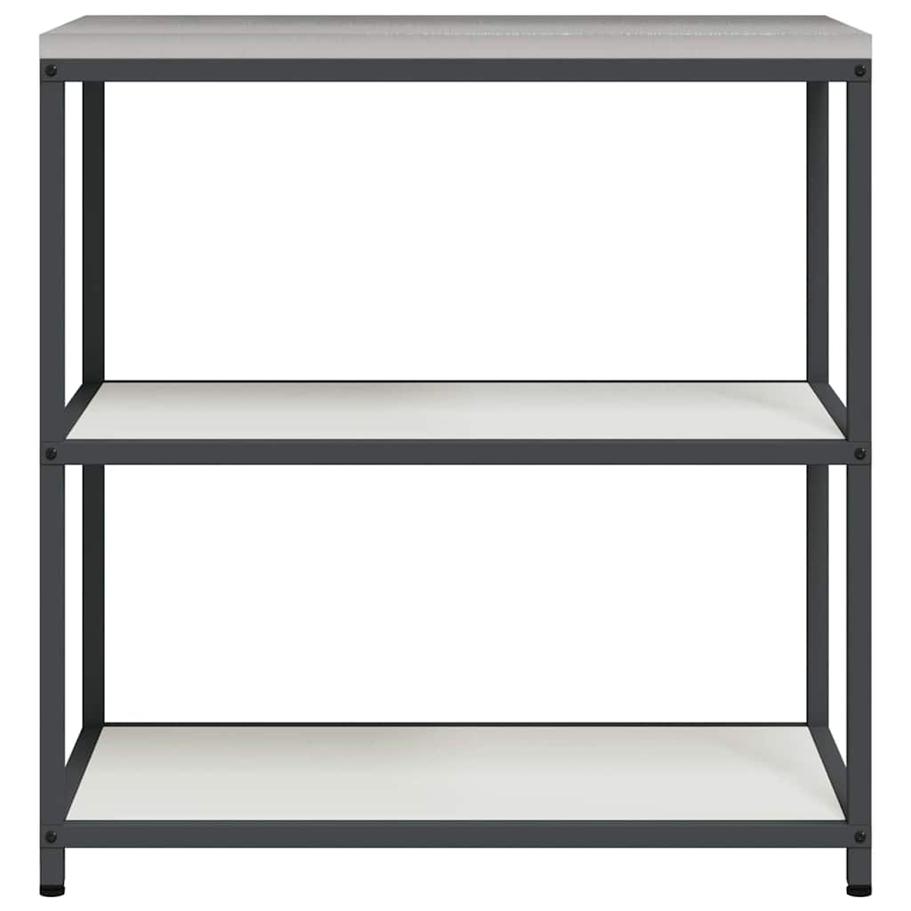 Küchenaufbewahrung HATTEM Weiß 90 x 50 x 92 cm Stahl