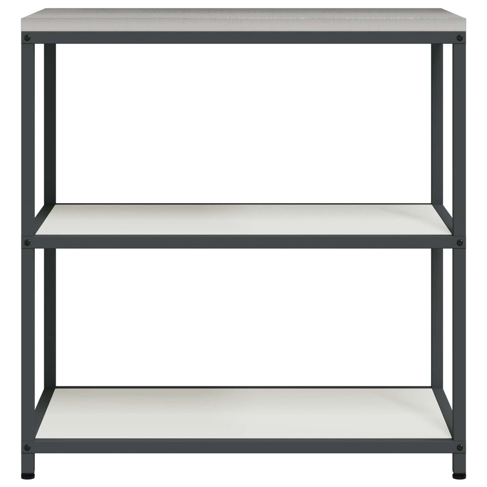 Küchenaufbewahrung HATTEM Weiß 90 x 50 x 92 cm Stahl