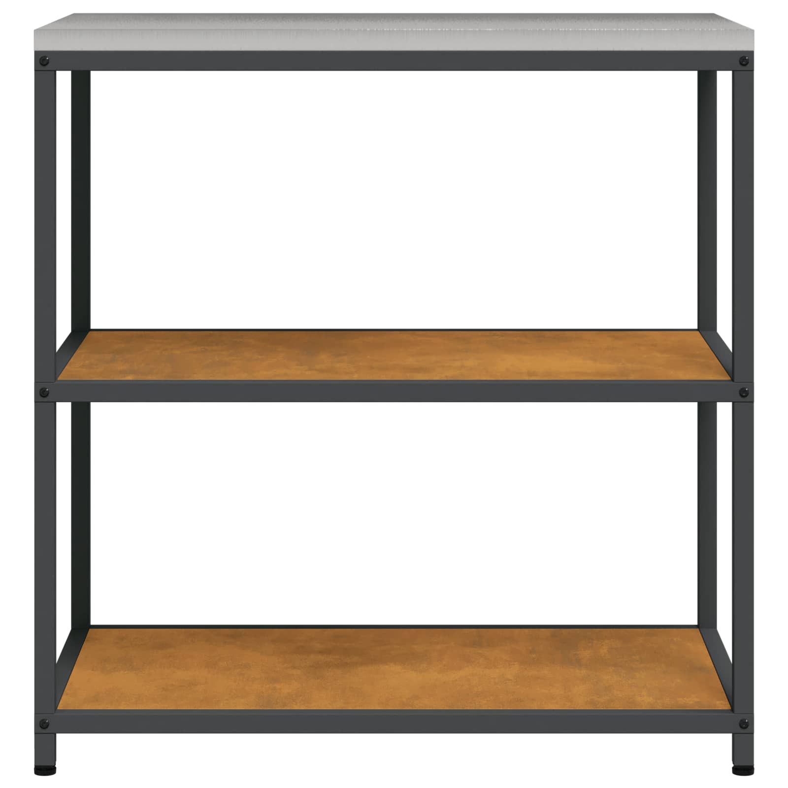 Küchenaufbewahrung HATTEM Rostig 90 x 50 x 92 cm Stahl