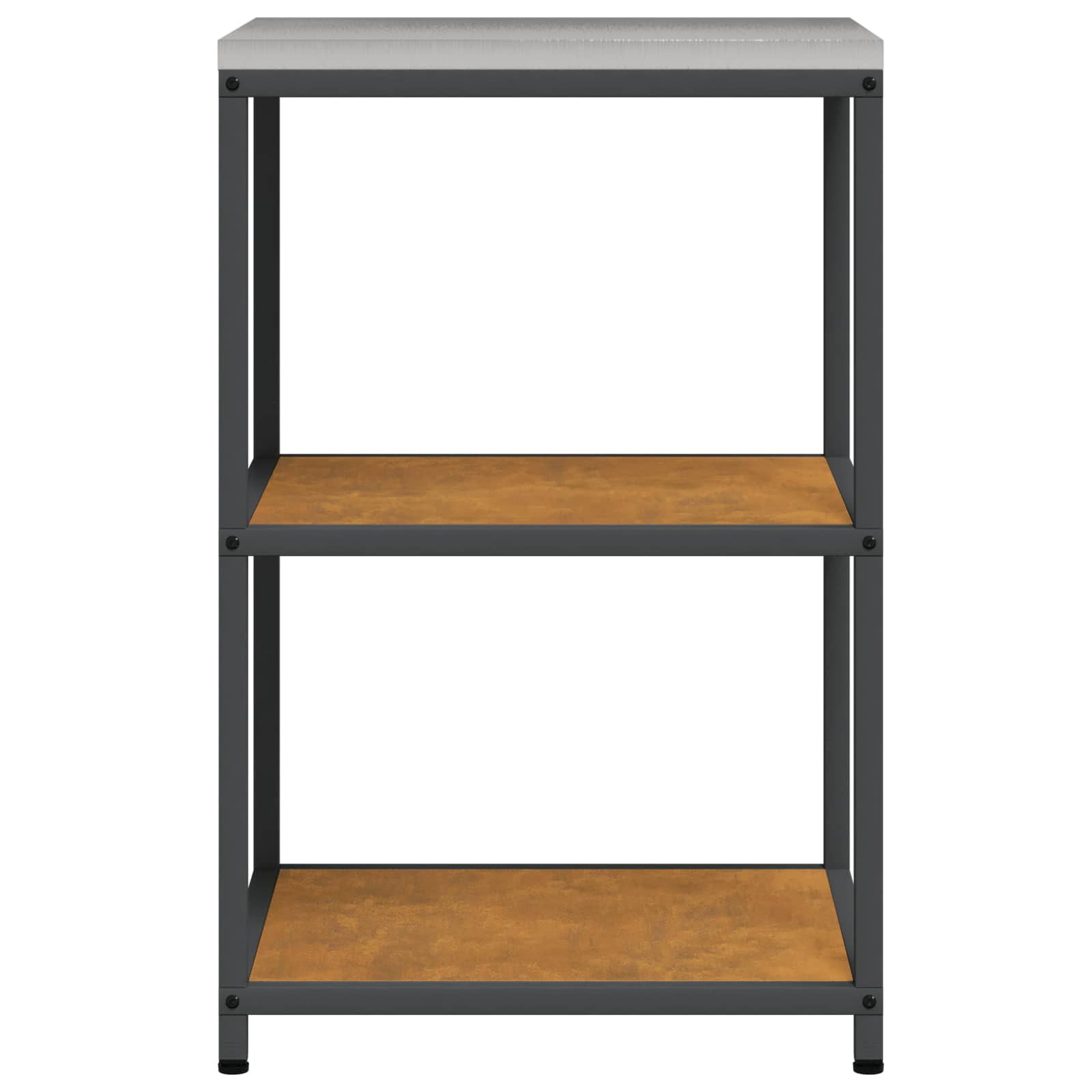Küchenaufbewahrung HATTEM Rostig 60 x 50 x 92 cm Stahl