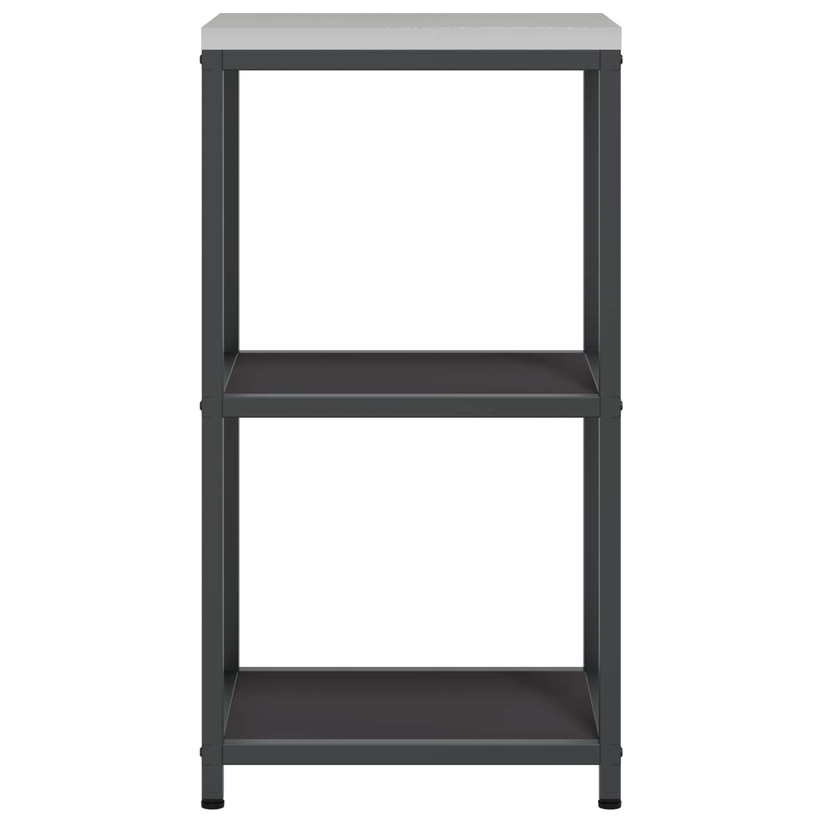 Küchenaufbewahrung HATTEM Schwarz 40 x 50 x 92 cm Stahl