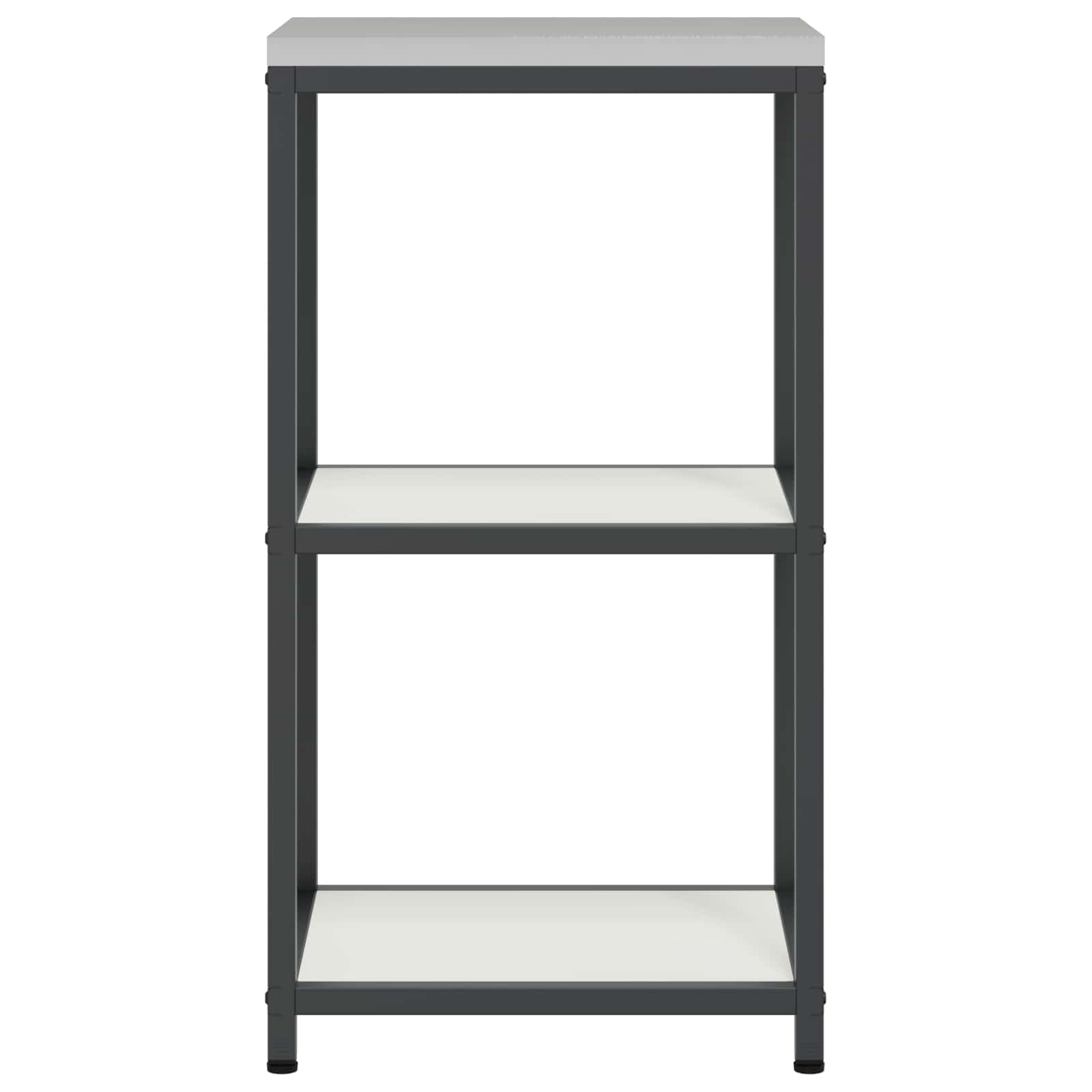 Küchenaufbewahrung HATTEM Weiß 40 x 50 x 92 cm Stahl