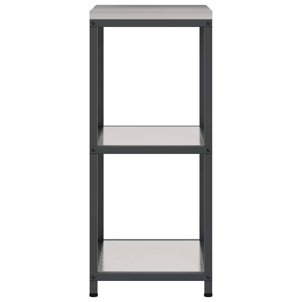 Küchenaufbewahrung HATTEM Silber 40 x 50 x 92 cm Stahl