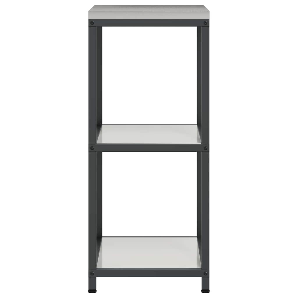 Küchenaufbewahrung HATTEM Silber 40 x 50 x 92 cm Stahl