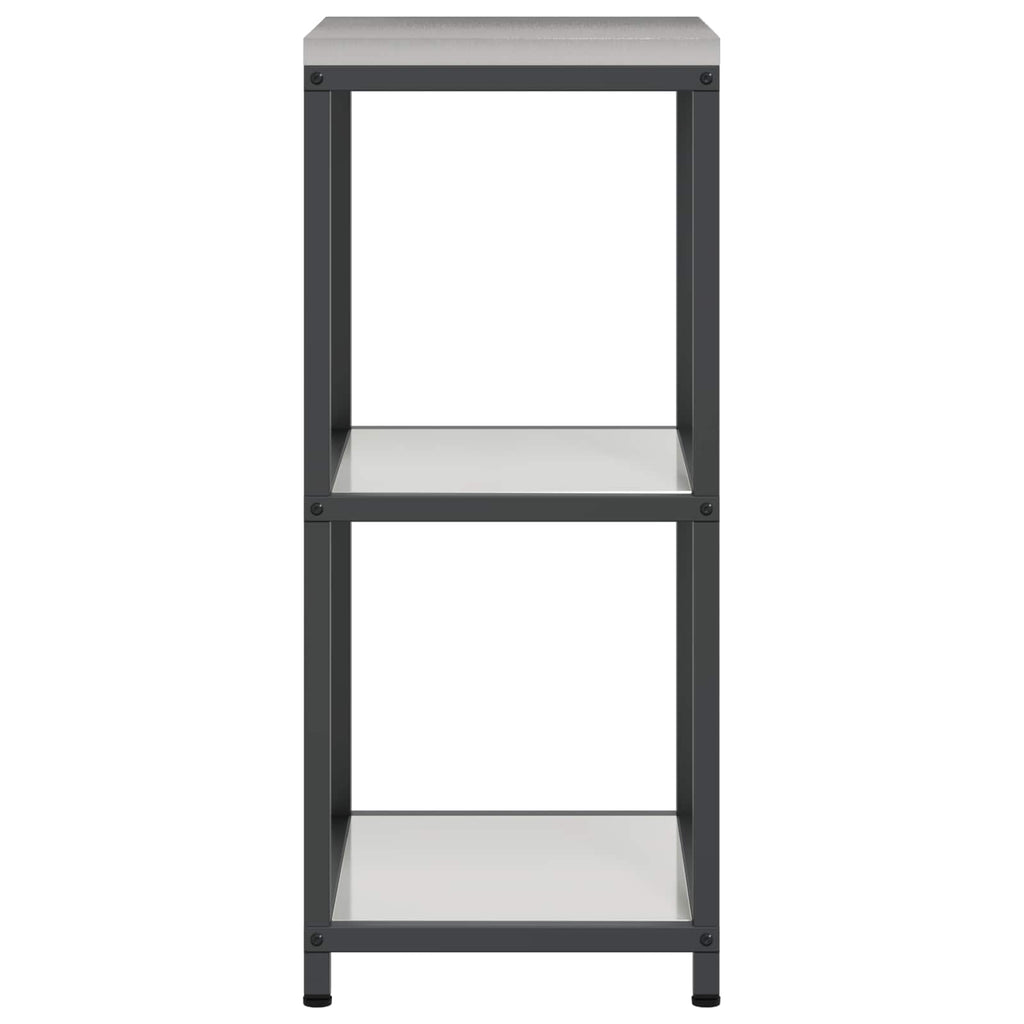 Küchenaufbewahrung HATTEM Silber 40 x 50 x 92 cm Stahl