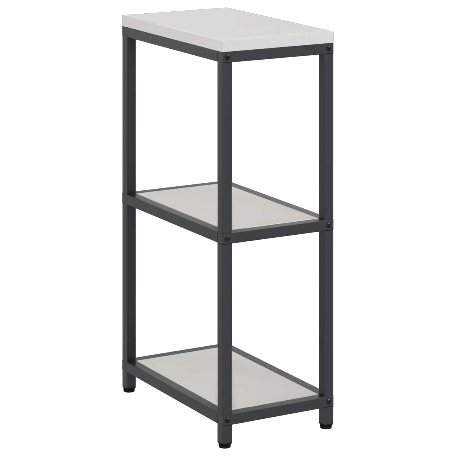 Küchenaufbewahrung HATTEM Silber 30 x 50 x 92 cm Stahl