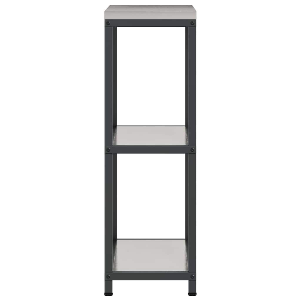 Küchenaufbewahrung HATTEM Silber 30 x 50 x 92 cm Stahl