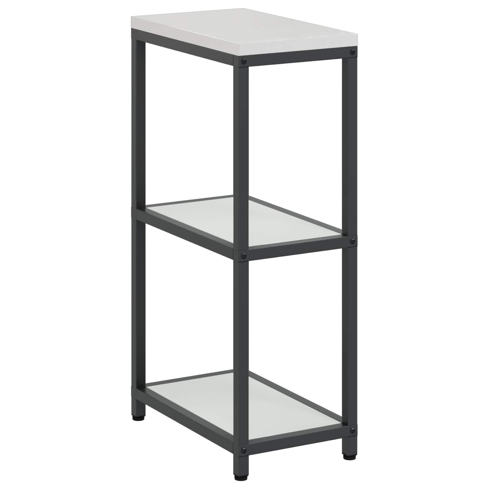 Küchenaufbewahrung HATTEM Silber 30 x 50 x 92 cm Stahl