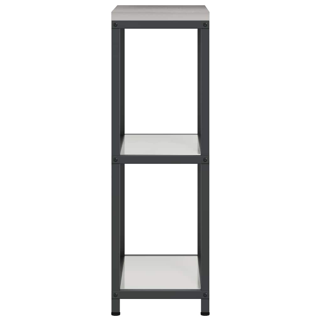 Küchenaufbewahrung HATTEM Silber 30 x 50 x 92 cm Stahl