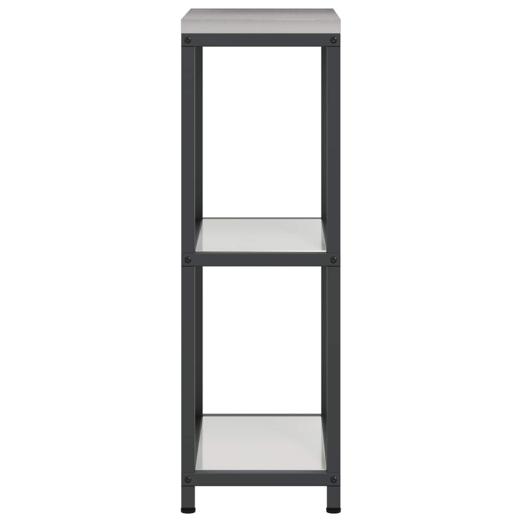 Küchenaufbewahrung HATTEM Silber 30 x 50 x 92 cm Stahl