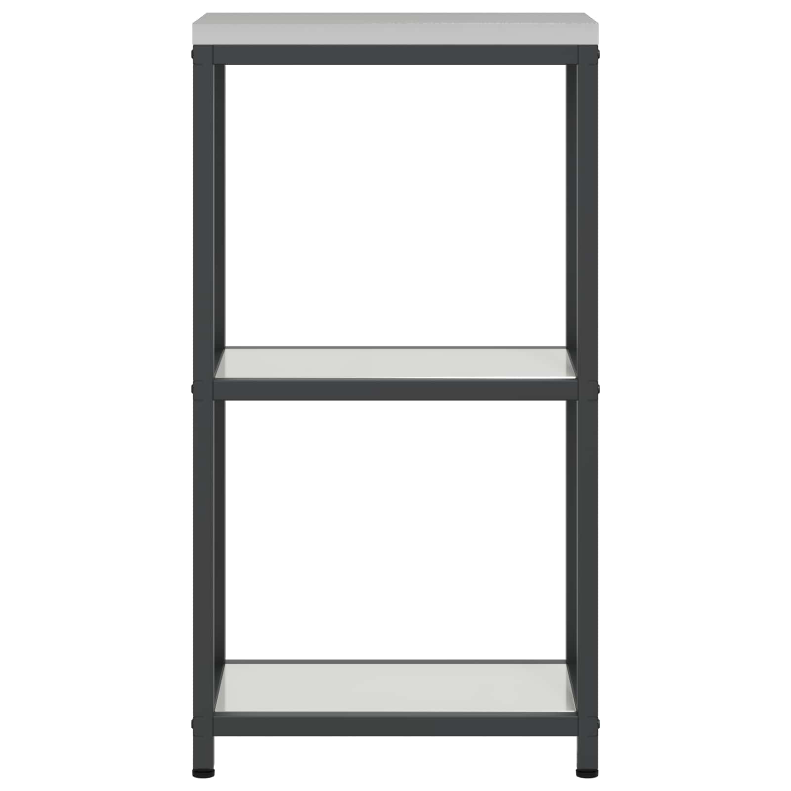 Küchenaufbewahrung HATTEM Silber 30 x 50 x 92 cm Stahl