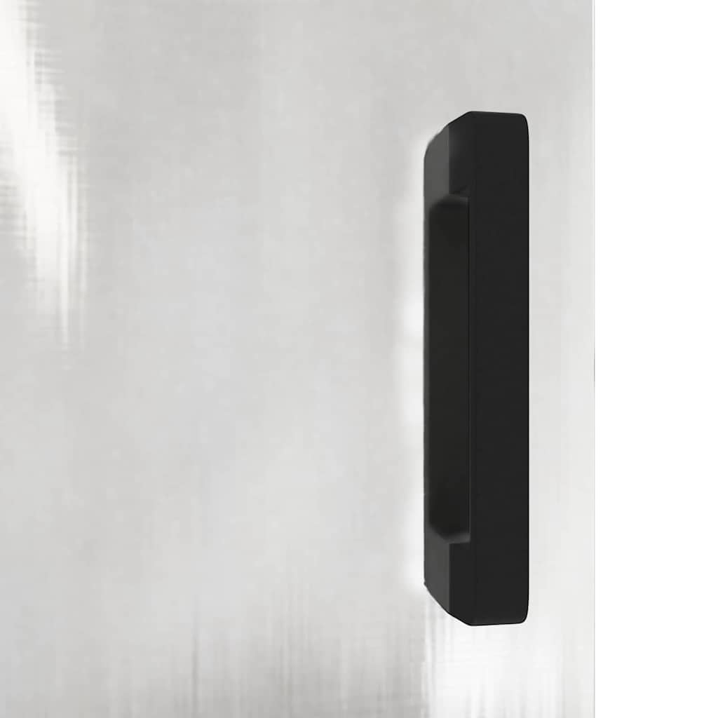 Küchenaufbewahrung HATTEM Silber 90 x 50 x 92 cm Stahl
