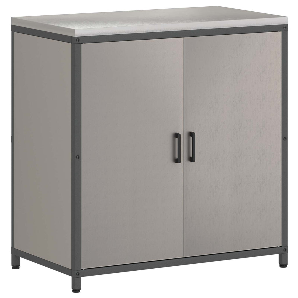 Küchenaufbewahrung HATTEM Rostig 90 x 50 x 92 cm Stahl