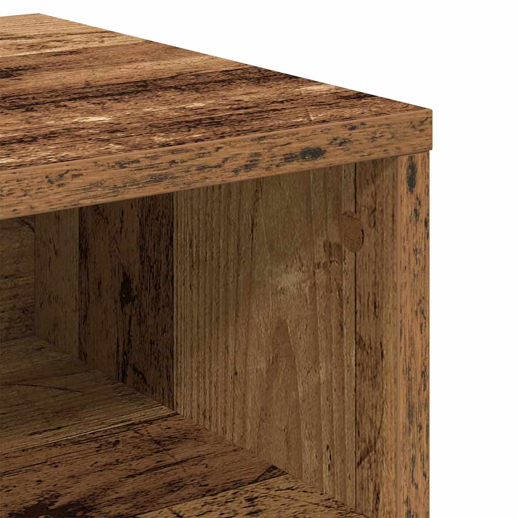 Nachttisch 2 pcs Altholz 40 x 40 x 30 cm Holzwerkstoff