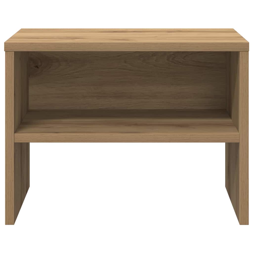 Nachttisch 2 pcs Artisan-Eiche 40 x 40 x 30 cm Holzwerkstoff