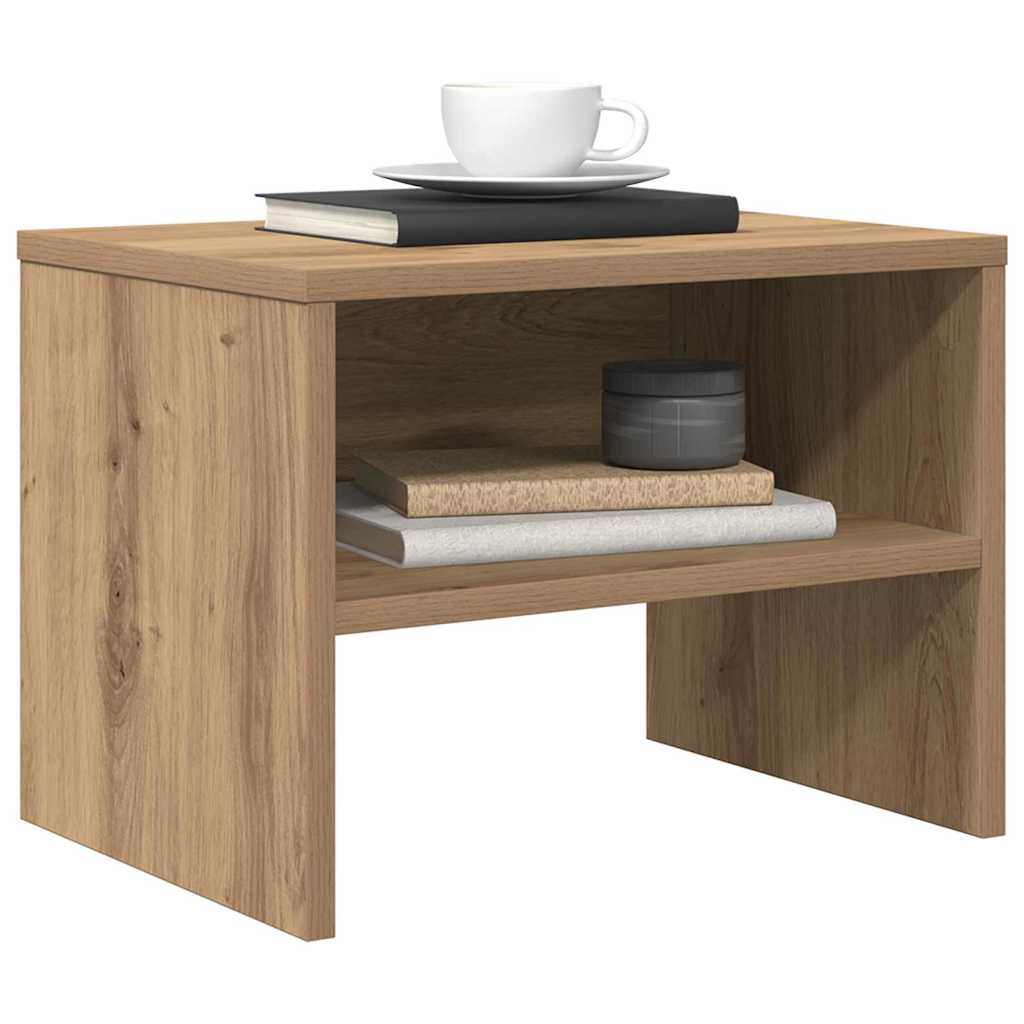 Nachttisch 2 pcs Artisan-Eiche 40 x 40 x 30 cm Holzwerkstoff