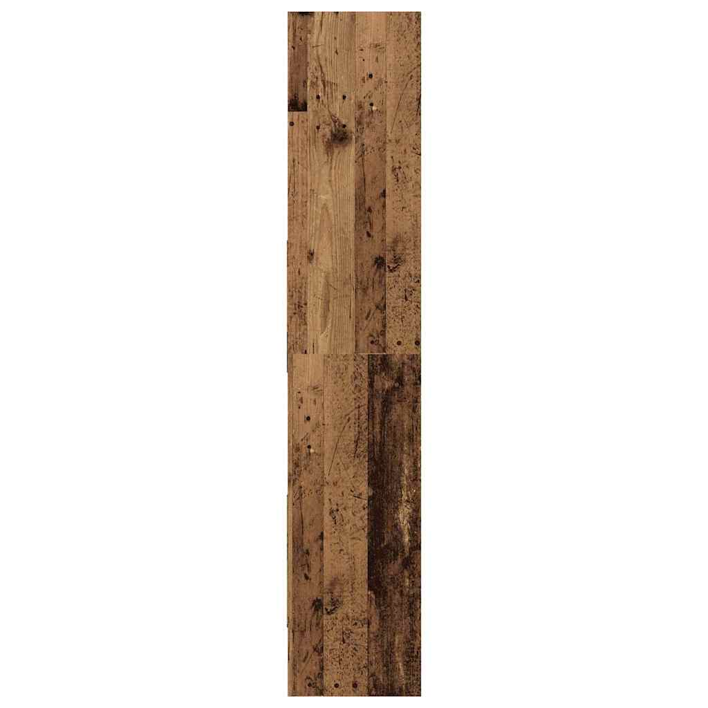 Bücherregal Altholz 60 x 35 x 180 cm Holzwerkstoff