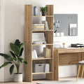 Bücherregal Artisan-Eiche 60 x 35 x 180 cm Holzwerkstoff