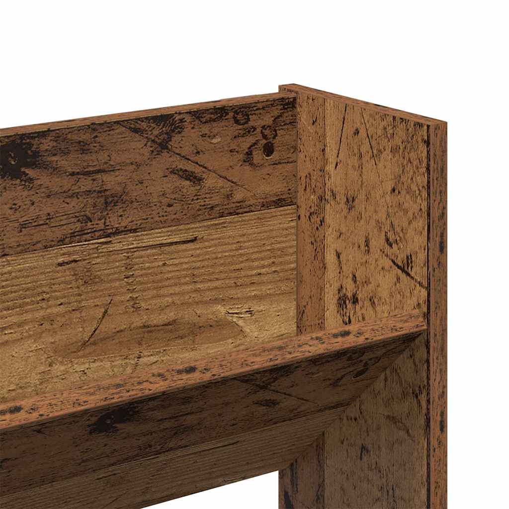 Schuhschrank 2 pcs Altholz 80 x 18 x 60 cm Holzwerkstoff