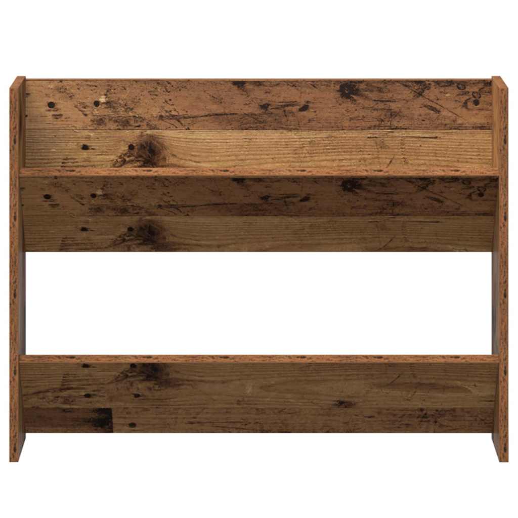 Schuhschrank 2 pcs Altholz 80 x 18 x 60 cm Holzwerkstoff