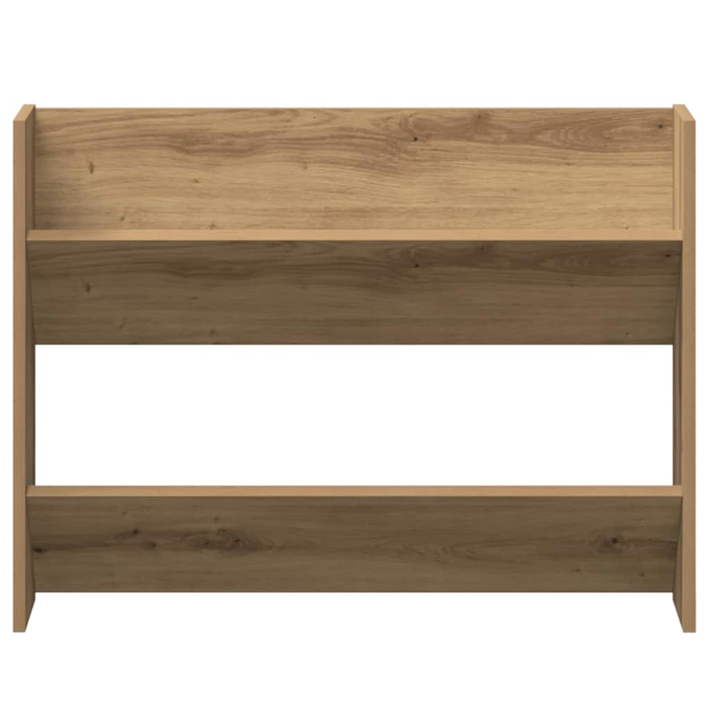 Schuhschrank 2 pcs Artisan-Eiche 81 x 18 x 60 cm Holzwerkstoff