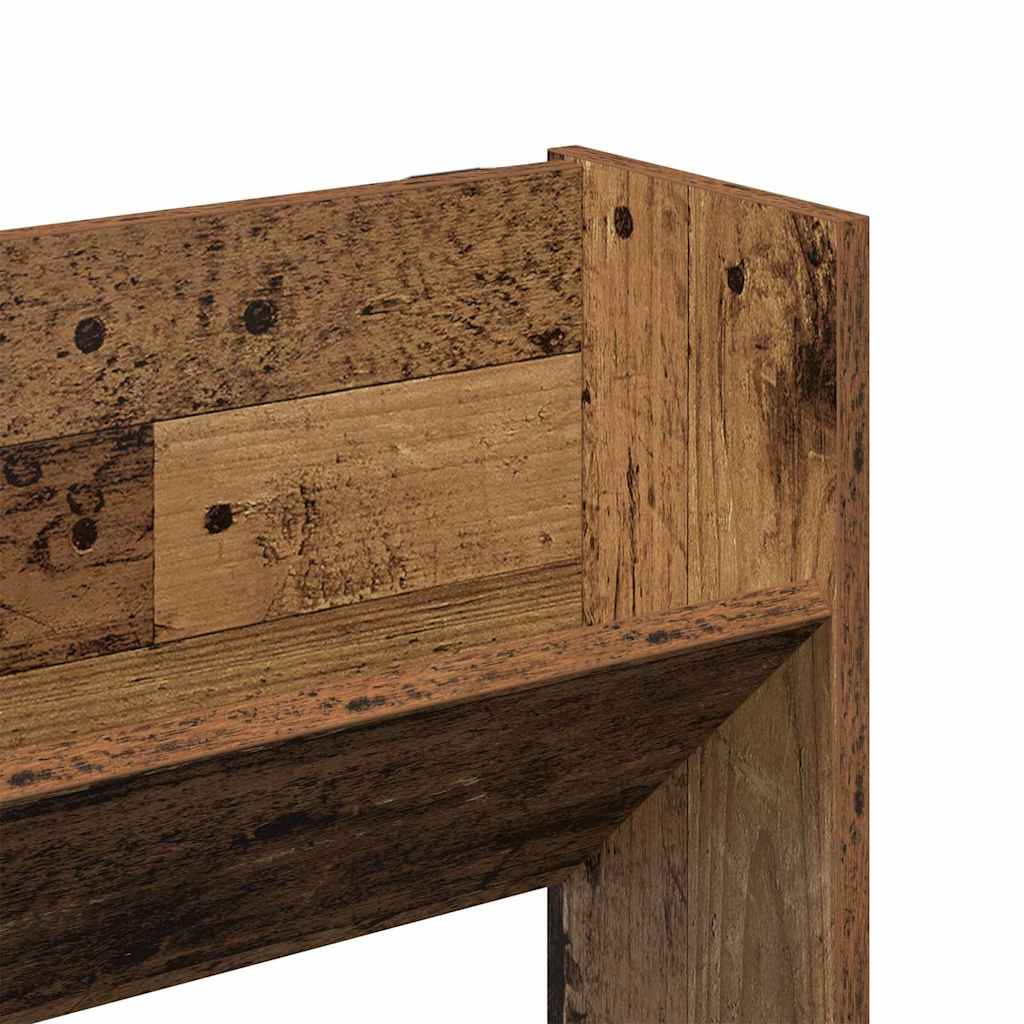 Schuhschrank 2 pcs Altholz 84 x 18 x 90 cm Holzwerkstoff