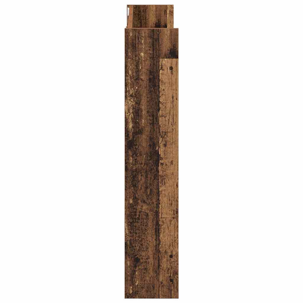Schuhschrank 2 pcs Altholz 84 x 18 x 90 cm Holzwerkstoff