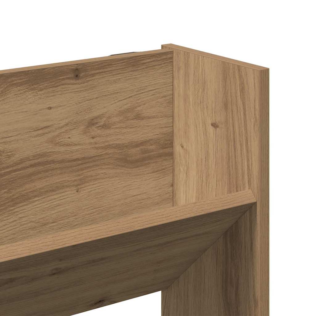 Schuhschrank 2 pcs Artisan-Eiche 85 x 18 x 90 cm Holzwerkstoff