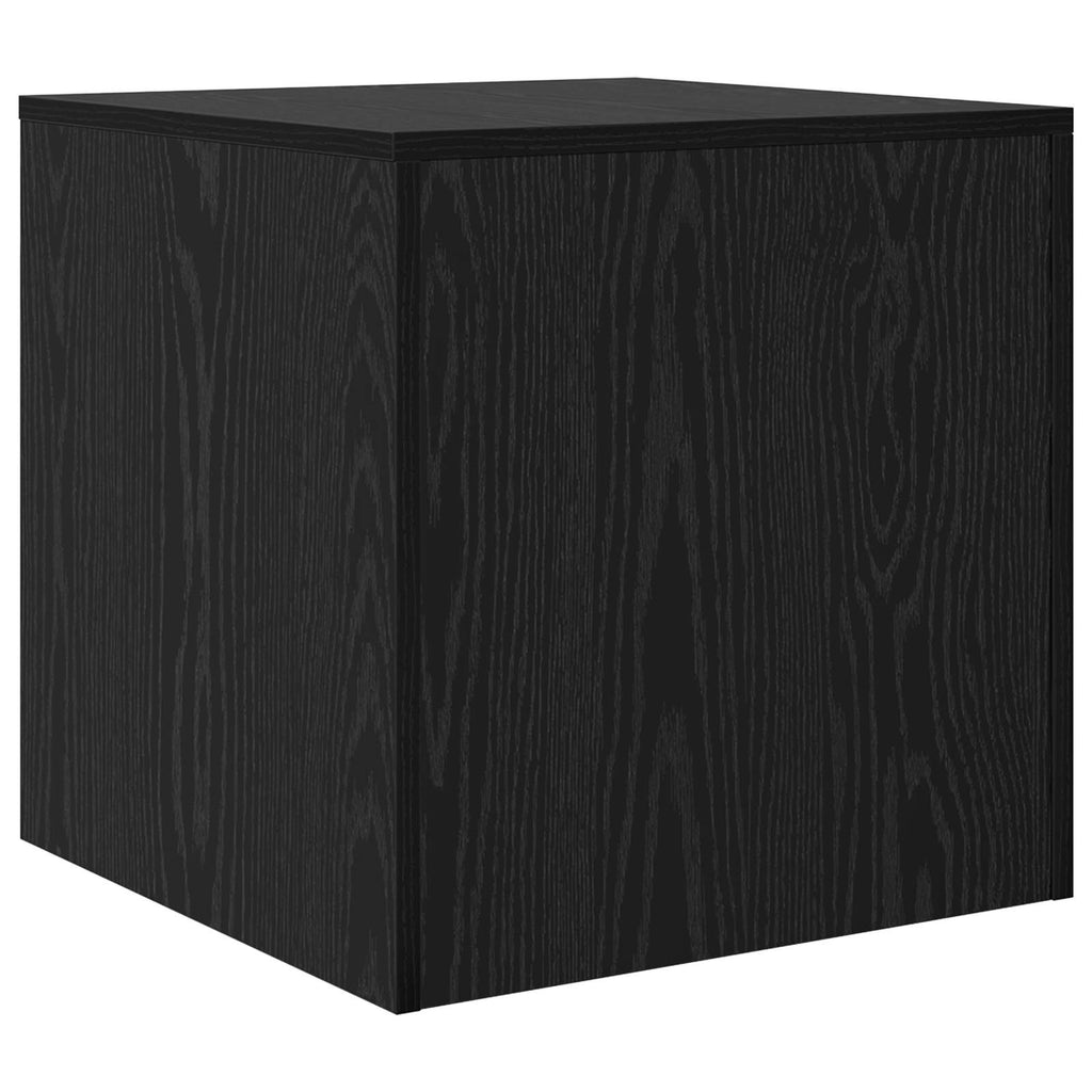 Couchtisch 3 pcs Schwarz Eichen-Optik Holzwerkstoff