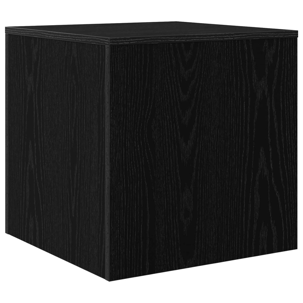 Couchtisch 3 pcs Schwarz Eichen-Optik Holzwerkstoff