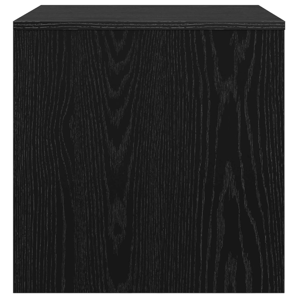 Couchtisch 3 pcs Schwarz Eichen-Optik Holzwerkstoff