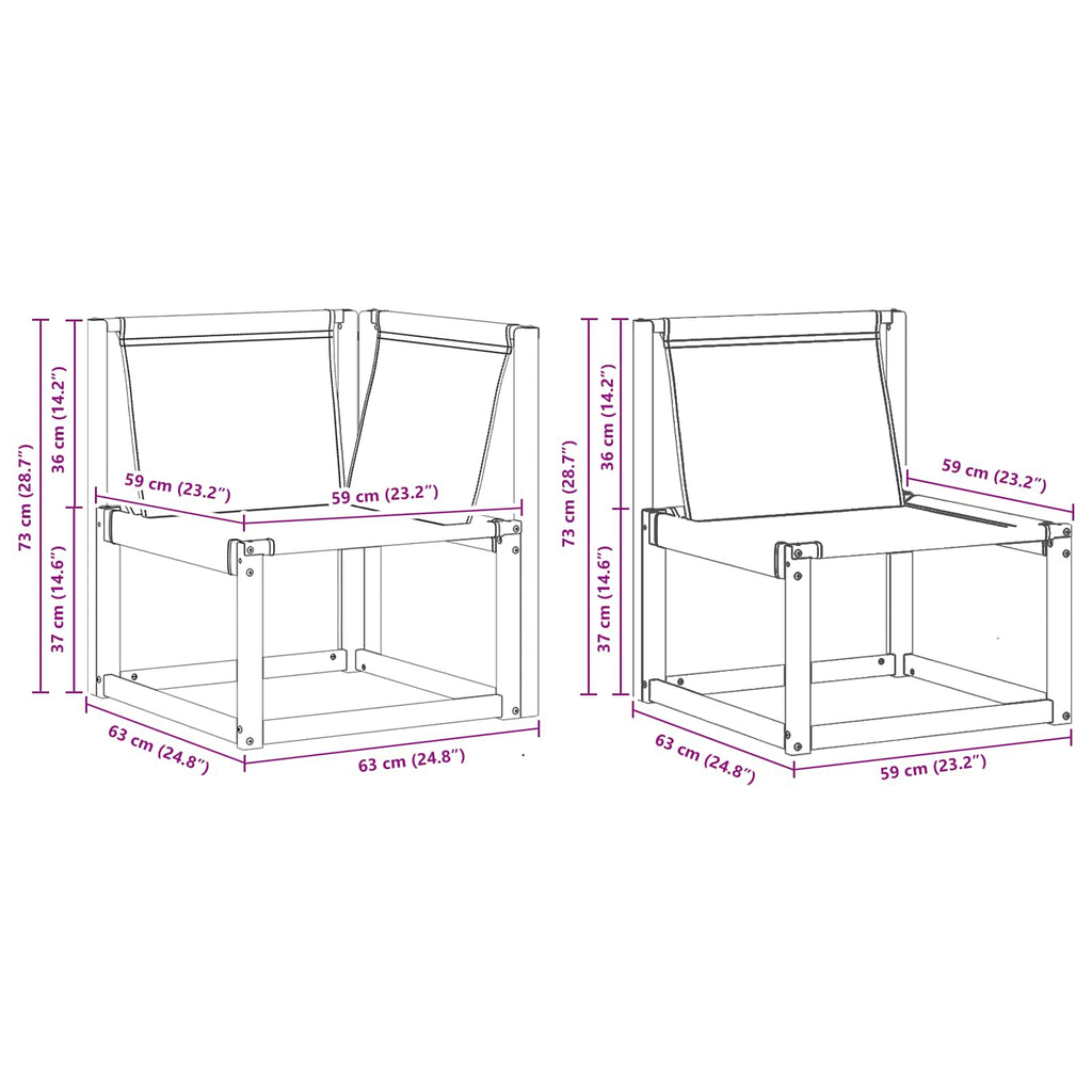 Outdoor-Sofagarnitur mit Kissen 11 pcs Natur und Creme