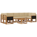 Outdoor-Sofagarnitur mit Kissen 6 pcs