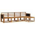 Outdoor-Sofagarnitur 5 pcs Natur Massivholz Akazie