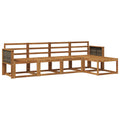 Outdoor-Sofagarnitur 5 pcs Natur Massivholz Akazie