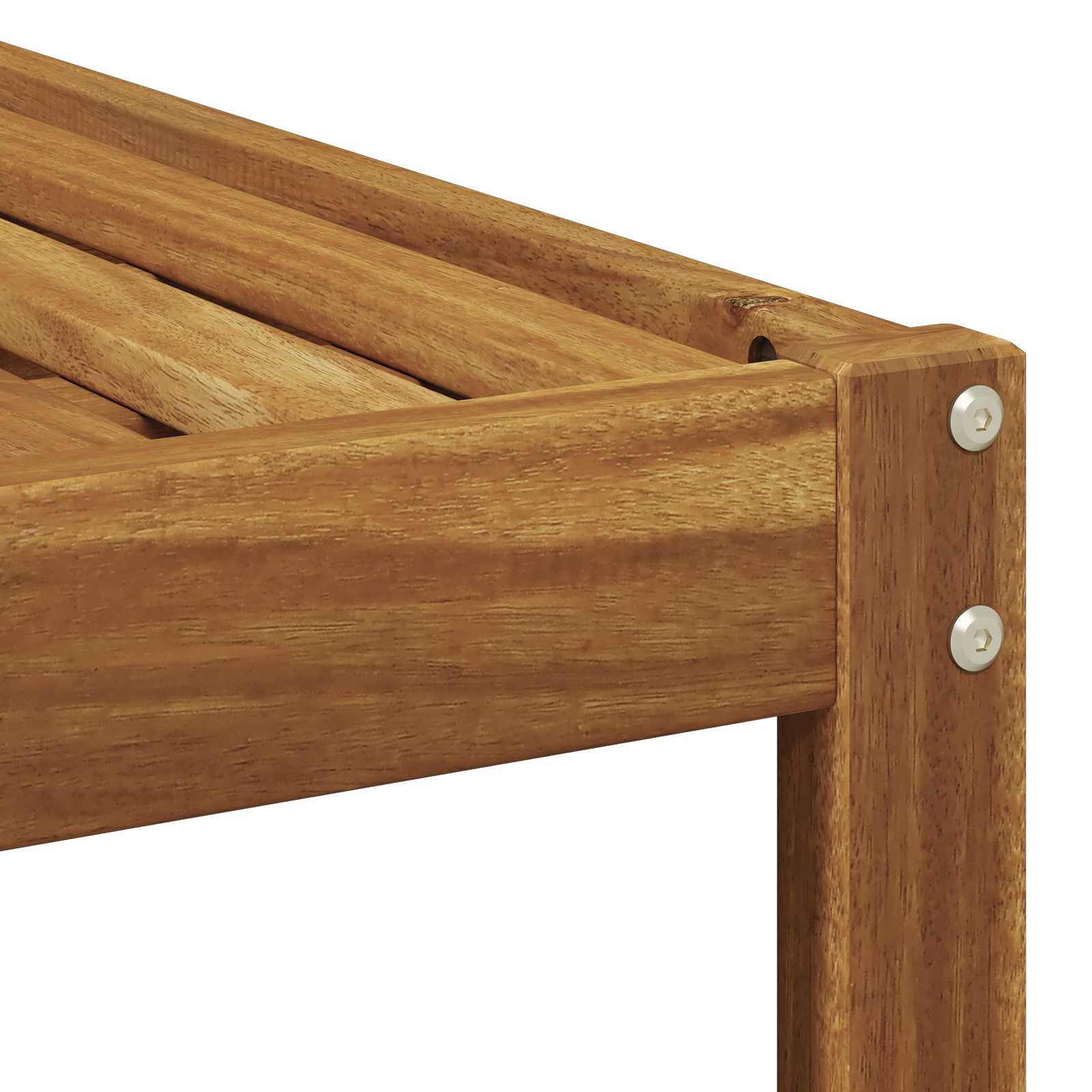 Outdoor-Sofagarnitur 6 pcs Natur Massivholz Akazie