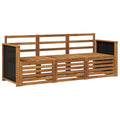 Sofagarnituren 3 pcs Massivholz Akazie