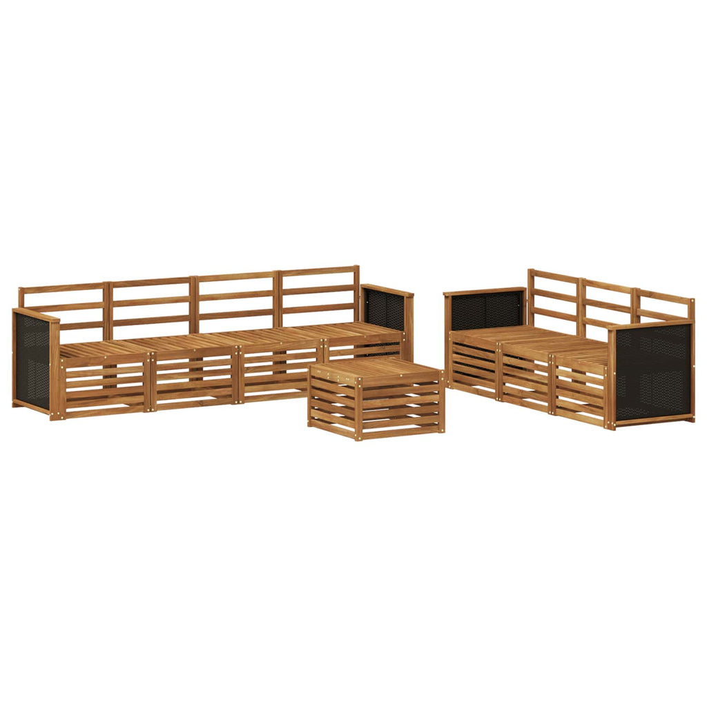 Sofagarnituren 8 pcs Massivholz Akazie