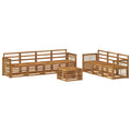 Sofagarnituren 8 pcs Massivholz Akazie