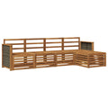 Outdoor-Sofagarnitur 5 pcs Natur