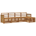 Outdoor-Sofagarnitur 5 pcs Natur
