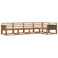 Outdoor-Sofagarnitur 5 pcs Natur Massivholz Akazie