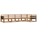 Outdoor-Sofagarnitur 5 pcs Natur Massivholz Akazie