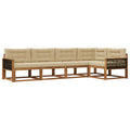 Outdoor-Sofagarnitur 5 pcs Natur und Beige