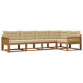 Outdoor-Sofagarnitur 5 pcs Natur und Beige