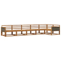 Outdoor-Sofagarnitur 6 pcs Natur Massivholz Akazie