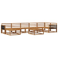 Outdoor-Sofagarnitur 8 pcs Natur Massivholz Akazie